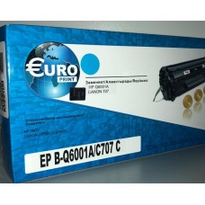 Картридж совместимый EuroPrint HP Q6001A (COLOR LaserJet 1600, COLOR LaserJet 2605, COLOR LaserJet 2