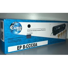 Картридж совместимый EuroPrint HP CC530A//Canon Cartrige 718Bk (HP Color LaserJet: CP2025/ CP2025n/