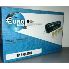 Картридж совместимый EuroPrint HP Q6470A (для принтеров HP Color LaserJet 3600, 3600DN, 3600N, 3800,