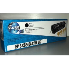 Картридж совместимый EuroPrint HP CB540A/Canon Cartrige 716Bk (HP Color LaserJet: CP1215 / CP1515n /